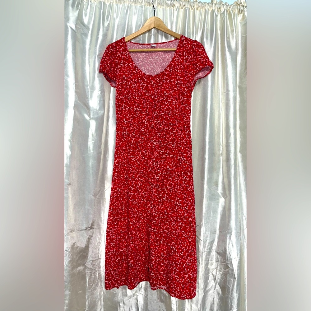 Old Navy Floral Maxi Dress Size M